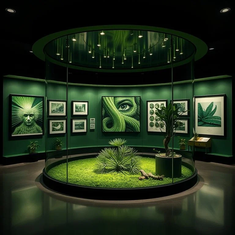 An underwater research facility composed of glowing, translucent domes, surrounded by vibrant, re-engineered coral reefs and marine life.